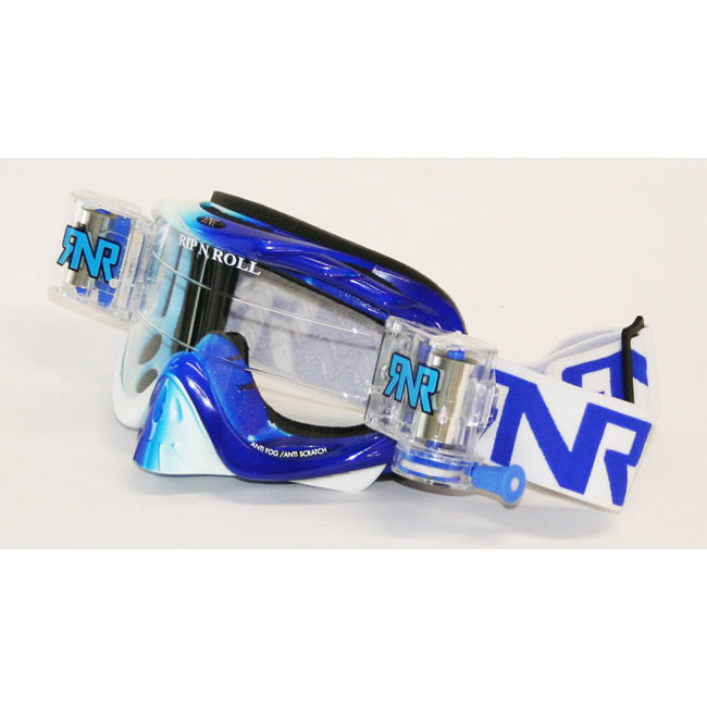 RNR Hybrid Racer Pack Goggle - Blue,White Side.jpg